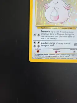 Pokemon TCG Chansey Base Set 3/102 Holo Unlimited Holo Rare - Image 5