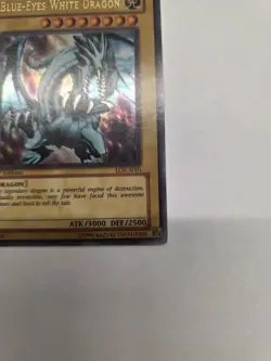 Yu-Gi-Oh! TCG Blue-Eyes White Dragon 1st Edition LOB-A001 English 1996 - Image 5