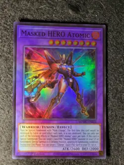 Yu-Gi-Oh! Maze of Muertos - Masked HERO Atomic MZMU-EN016 - Image 1