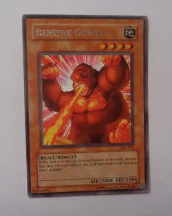 Berserk Gorilla IOC-013 (Silver Rare, Unlimited, Moderately Played / MP) - Image 1
