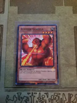 YUGIOH BERSERK GORILLA BP03-EN008 SHATTERFOIL 1ST ED LP - Image 1