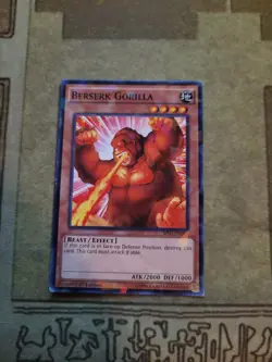 YUGIOH BERSERK GORILLA BP03-EN008 SHATTERFOIL 1ST ED LP - Image 2