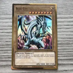 Yugioh Blue-Eyes White Dragon 1st Edition EN001 Holo English Yu-Gi-Oh! - Image 1