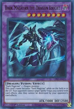 Dark Magician the Dragon Knight-Ultra Rare - 1st Edition - GFP2-EN125 - Ghost... - Image 1