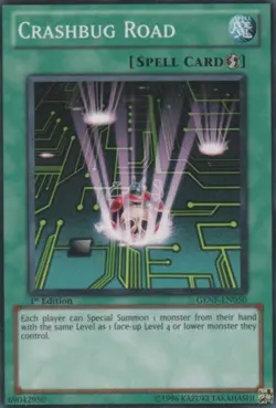 Crashbug Road - GENF-EN050 - Common - Unlimited Edition - Lightly Played - Image 1