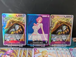 One Piece - Blue/Purple Vinsmoke Reiju Deck Core (75 Cards) - Image 3