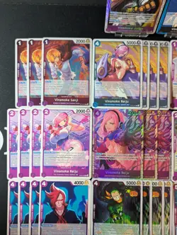 One Piece - Blue/Purple Vinsmoke Reiju Deck Core (75 Cards) - Image 4