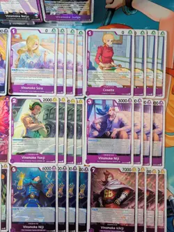 One Piece - Blue/Purple Vinsmoke Reiju Deck Core (75 Cards) - Image 5