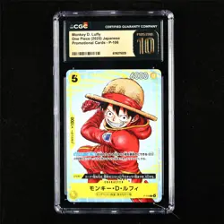 CGC 10 PRISTINE 2025 One Piece JPN Monkey D. Luffy P-106 P - Image 1