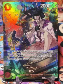 IZO - One Piece TCG OP03-003 - SP Special Rare R - 500 Years in the Future - Image 1