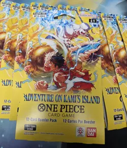 LOT OF 15x - One Piece OP15 Adventure On Kami’s Island Sleeved Booster Pack - Image 2