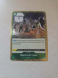 One Piece - Electrical Luna OP08-036 Rare NM/M Condition - English - Image 1