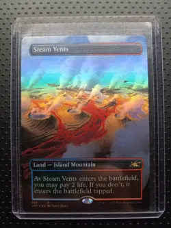 Magic The Gathering MTG Unfinity #283 Steam Vents Foil - Image 3