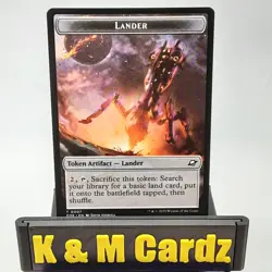 MTG - Edge of Eternities - Robot Lander - Double-Sided Token - #0007 - NM - Image 1