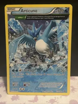 Articuno 17/108 NM Roaring Skies Rare Full Art Pokemon TCG 2016 - Image 1