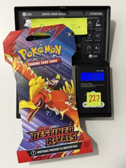 (HEAVY)🔥 32.69g Pokemon TCG Destined Rivals Sleeved Booster Pack Factory Sealed - Image 1