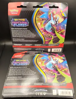 Pokemon Phantasmal Flames - 2 Blister Packs & 6 Booster Packs - Factory Sealed - Image 3