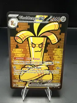 Pokemon TCG Gholdengo EX 252/182 Sv04: Paradox Rift Special Illustration Rare - Image 2