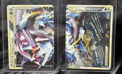 Palkia & Dialga Legend 101/102 and 102/102 Triumphant Holo Pokemon Top & Bottom - Image 2