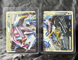 Palkia & Dialga Legend 101/102 and 102/102 Triumphant Holo Pokemon Top & Bottom - Image 3