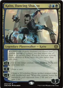 Kaito, Dancing Shadow - FOIL - R Phyrexia: All Will Be One 204 - MTG - Image 1