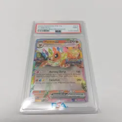 PSA 9 Flareon ex 014/131 Prismatic Evolutions Stamped Promo Pokemon TCG - Image 1