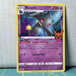 2024 Pokemon Trick or Trade Promo - Banette #073/196 Rare - Image 1