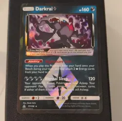Pokemon Darkrai Prism Star Prism Rare Holo SM-Ultra Prism 77/156 2018 160 HP - Image 1