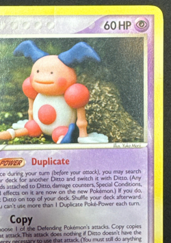 DITTO 38/113 (MR. MIME) DMG UNCOMMON DELTA SPECIES POKEMON 2005 - Image 3
