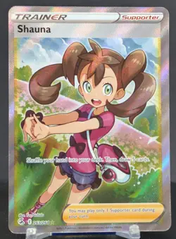 Pokemon Shauna #263/264 English Fusion Strike Ultra Rare Full Art - Image 1