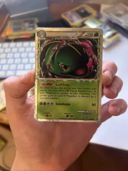 Meganium Prime HGSS08 Holo Foil Pokemon TCG - Image 3