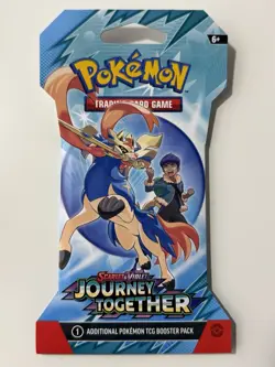 (HEAVY)🔥32.60g Pokemon TCG Journey Together Sleeved Booster Pack Factory Sealed - Image 2