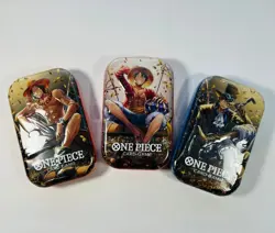 One Piece Tin Pack Set Vol. 2 (TS-02) OP-13 Factory Sealed - Lot of 3 - Image 1