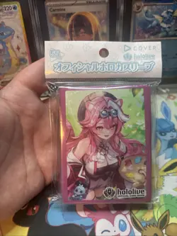 Hololive Official Card Game Raora Panthera sleeves 55 ct new sealed - Image 1