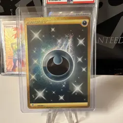 Pokemon TCG Darkness Energy Basic Energy Secret Rare Holo Card SWSH07 236/203 - Image 1