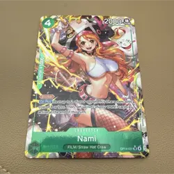 One Piece Nami Character Card OP14-031 2000 Power Standard Size - Image 1