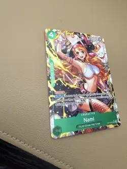 One Piece Nami Character Card OP14-031 2000 Power Standard Size - Image 2