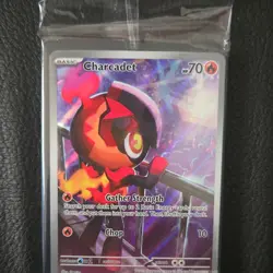 Pokemon TCG Charcadet 022 Basic Holo 70HP Fire Type English Card Stock Card - Image 1