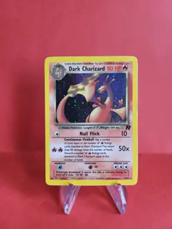 Pokemon Karte/card Dark Charizard Dunkles Glurak 4/82 Rocket - Very Good - Image 1