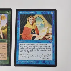 Lot of 3 Mirage Enlightened Tutor Worldly Tutor Mystical Tutor MTG Magic Cards - Image 4