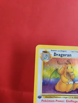 Pokemon Karte/card - Dragoran Dragonite 4/62 - 1. Edition Holo - Very Good - Image 2