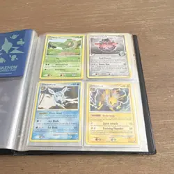 Nintendo Pokemon Diamond & Pearl Card Binder Lot Snorlax lv. X Machamp Houndoom - Image 5