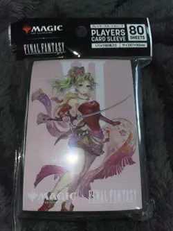 Magic The Gathering Final Fantasy Players Card Sleeve 80 Sheets Terra MTG FF - Image 1
