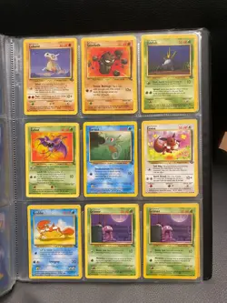 Jungle Fossil Base Set Pokemon TCG Cards Collection Bundle 1999 WOTC - Image 1
