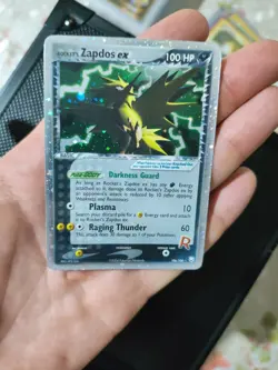 Rocket's Zapdos ex 106/109 Team Rocket Returns Holo Rare Pokemon Card Eng Exc - Image 5