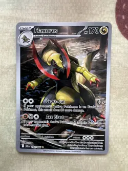 Haxorus 147 / 086 Black Bolt Illustration Rare Card Near Mint / Mint - Image 1