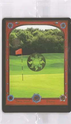 MTG Plains - Battlefield Forge (670) *Foil* Sticker Card Secret Lair: MSCHF NM - Image 1