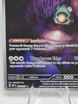 Bellibolt 201/197 SV03: Obsidian Flames Holo 2023 Pokemon Card - Image 5