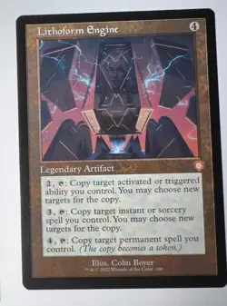 Lithoform Engine (Retro Frame) Commander: the Brothers' War Regular - Image 2