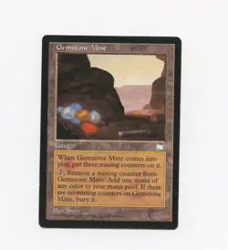 Gemstone Mine Weatherlight MP Magic the Gathering MTG - Image 1